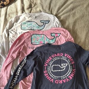 Vineyard Vines Long Sleeve Tee Trio